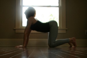 Samadhi Rush// Online Yoga Class with Kelly Sunrose// Cow Pose
