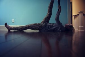 cross-body stretch